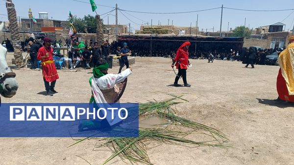 شام غریبان در  میدان منطقه سرولایت روستای سلطان آباد 
