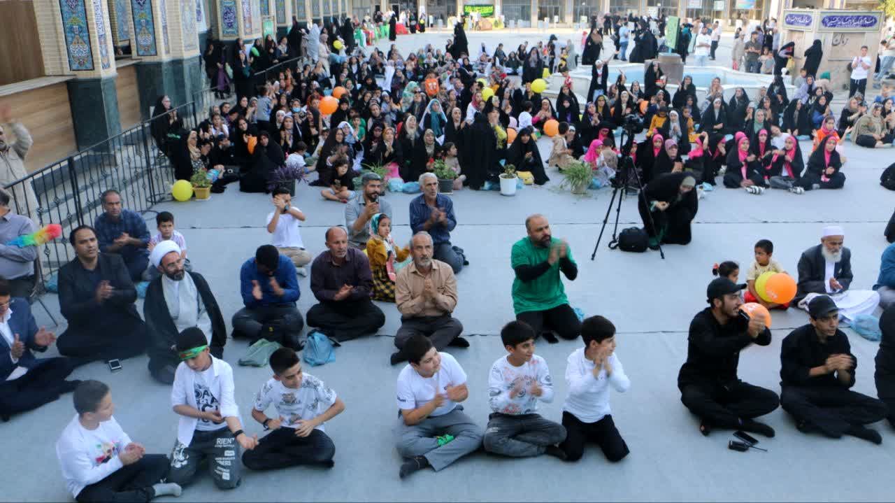 برگزاری جشن سادات غدیری در آستان مقدس امامزاده بی‌بی‌سکینه صفادشت
