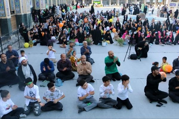 برگزاری جشن سادات غدیری در آستان مقدس امامزاده بی‌بی‌سکینه صفادشت