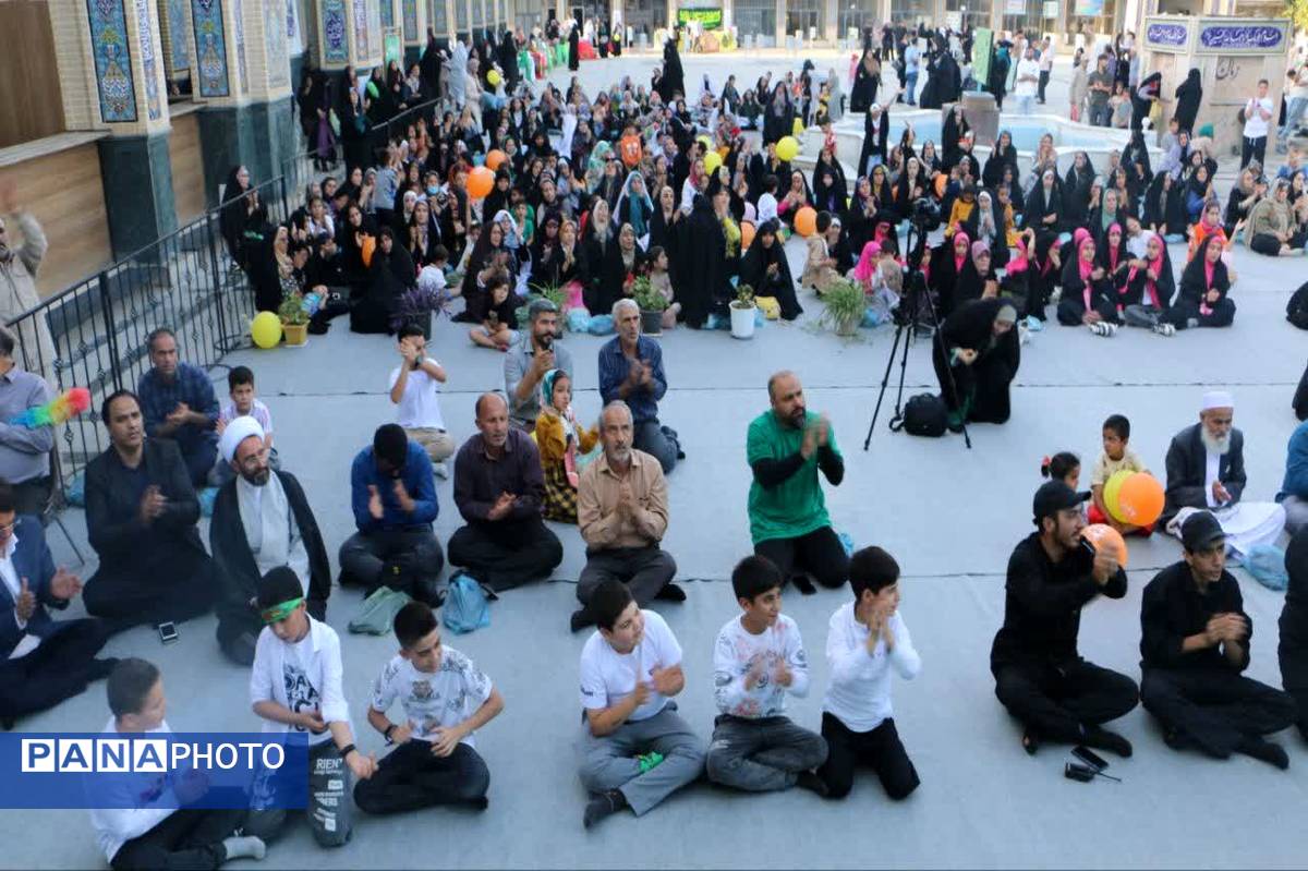 برگزاری جشن سادات غدیری در آستان مقدس امامزاده بی‌بی‌سکینه صفادشت