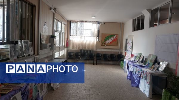 جوشش هنری دختران دبیرستان نجمه