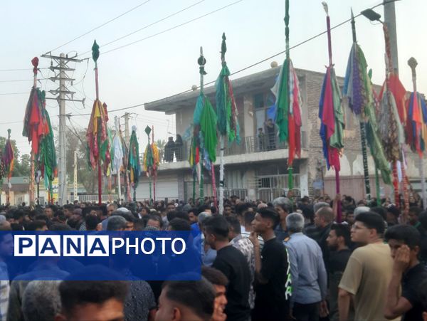آیین سنتی علم‌گردانی در شهرستان میناب 