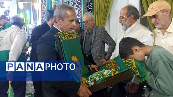 حضور کاروان زیر سایه خورشید در محمودآباد 