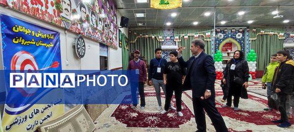 برگزاری مسابقات دارت در مسجد مسلم بن عقیل شهرستان شیروان