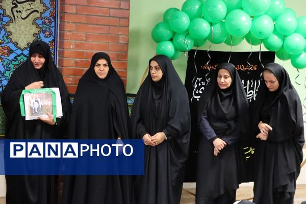  گرامیداشت شهادت حضرت زهرا در دبستان ناصر تبرا 