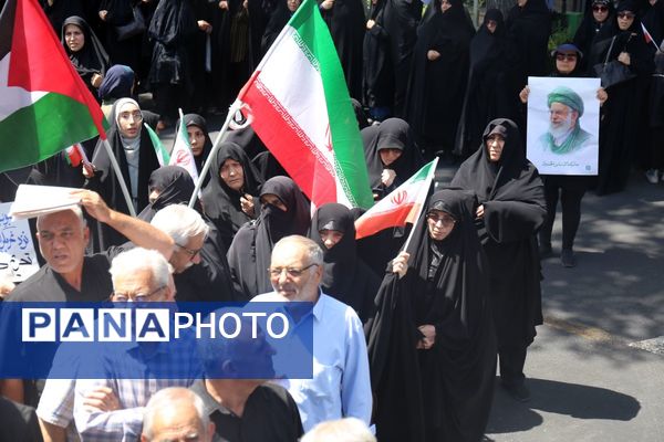 راهپیمایی جمعه خشم در تبریز