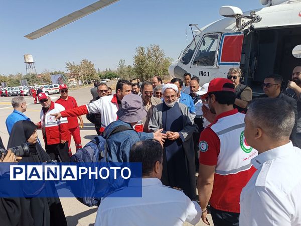 افتتاحیه طرح خدمت رسانی هلال احمر به زائران در ایام پایانی صفر 