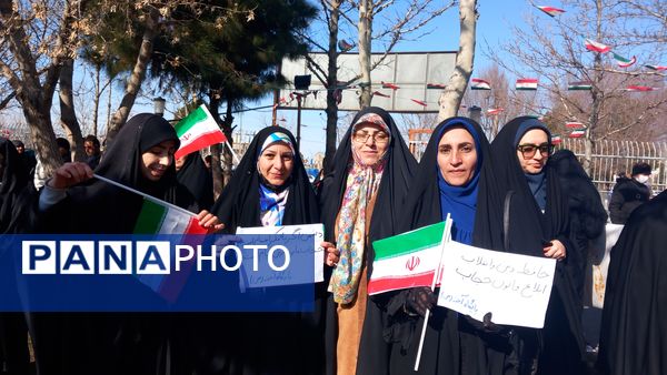 راهپیمایی ۲۲ بهمن در بخش صفادشت ملارد