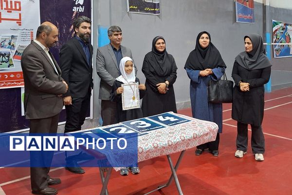 حضور دانش آموزان پویا و پر انرژی پردیس در «میدان پویا»