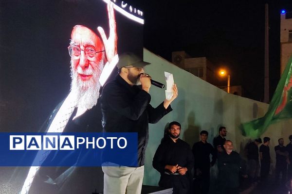 "عهد خون"، تجمع بزرگ مردمی و هیئت‌های مذهبی باقرشهر و کهریزک در حمایت از ولی امر مسلمین جهان 