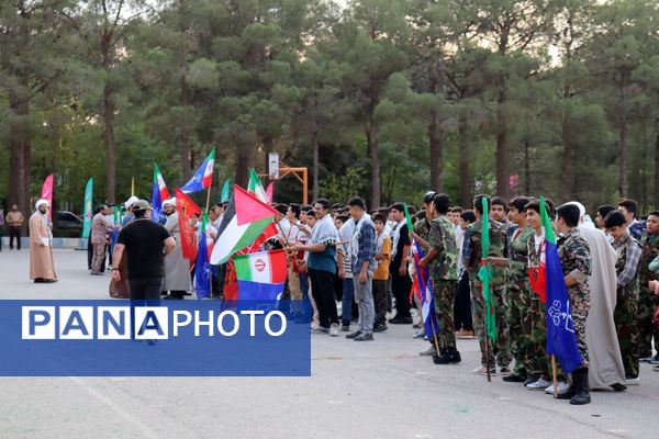 برگزاری افتتاحیه طرح ولایت پویندگان پسر در اردوگاه شهید بهشتی اصفهان