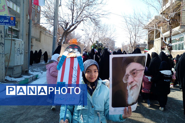 راهپیمایی 22 بهمن در قم -1