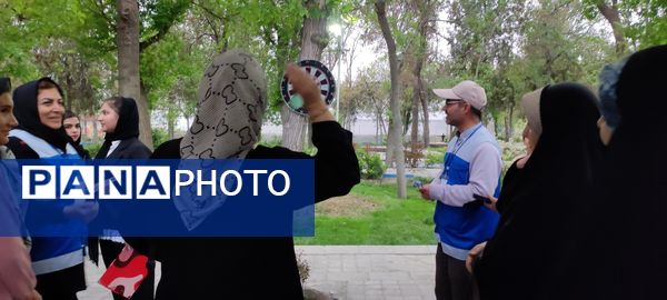مسابقات استعدادیابی دارت ویژه بانوان در پارک صیاد شیرازی شیروان