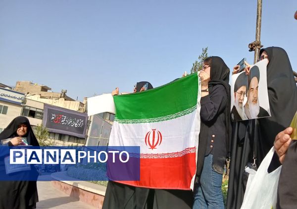 برافراشتن پرچم غیرت با بدرقه شهدای اقتدار