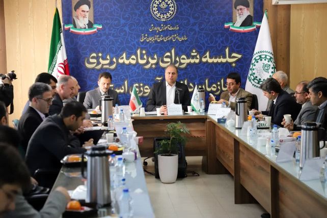 جلسه شورای برنامه‌ریزی سازمان دانش‌آموزی آذربایجان شرقی