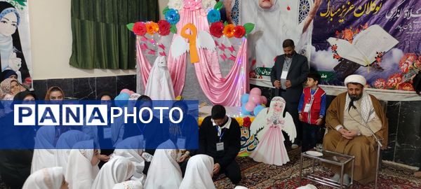 جشن میلاد امام زمان (عج) و جشن تکلیف دختران در مسجد سجادیه شهر خانلق