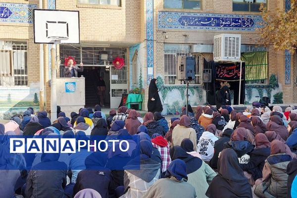  مراسم عزاداری حضرت زهرا (س) در مدرسه الزهرا  پردیس