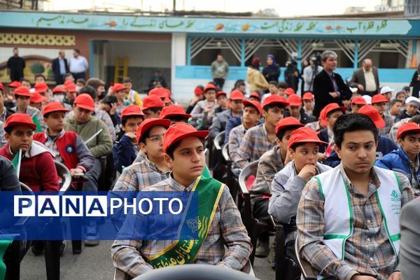 آیین نمادین کشوری بیست و هفتمین انتخابات شورای دانش‌‌آموزی
