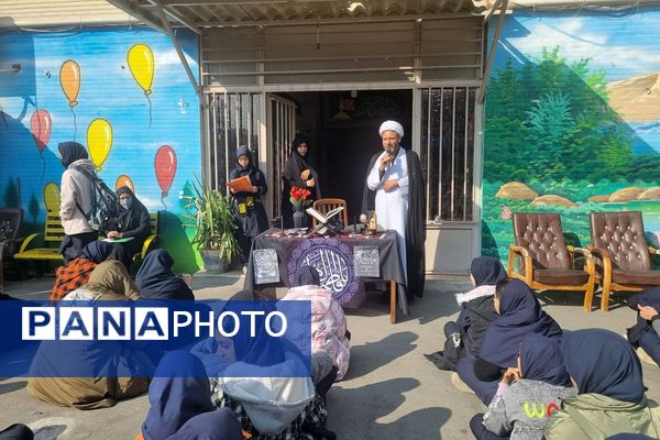 جلوه‌های عشق و ماتم فاطمی دانش‌آموزان ورامینی