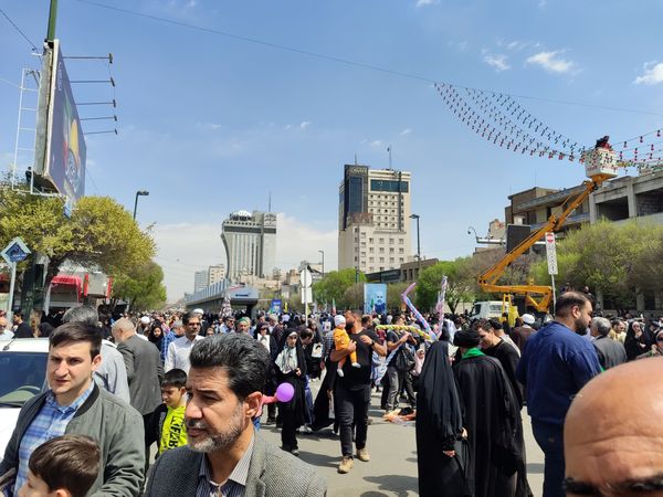حماسه آفرینی مردم غیور مشهد در راهپیمایی روز جهانی قدس