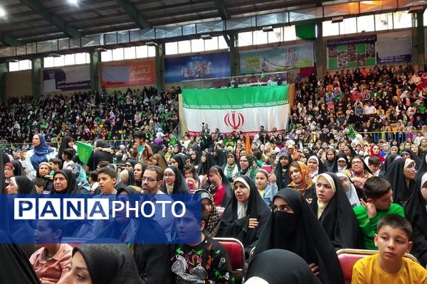 اجتماع مردم غیور شهرستان اسلامشهر برای بیعت با حضرت مهدی موعود (ع)