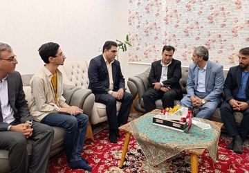تجلیل از درخشش علمی امیررضا حاجی‌نوروزی، رتبه تک‌رقمی کنکور سراسری