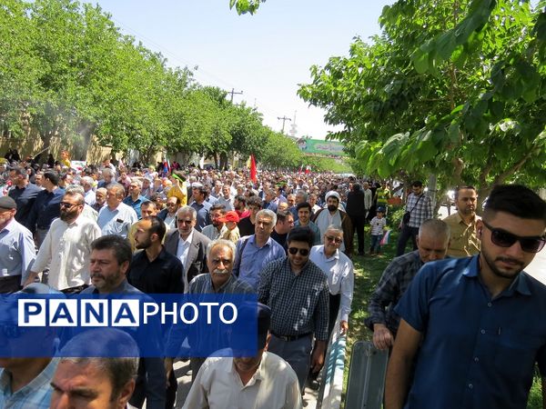 برگزاری راهپیمایی جمعه‌های خشم در بجنورد