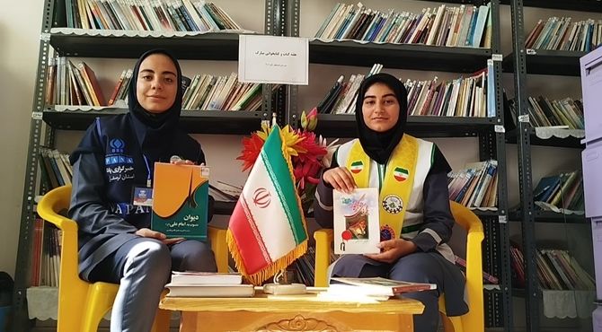 رنگ و بوی هفته کتابخوانی در مدارس بخش ونایی لرستان