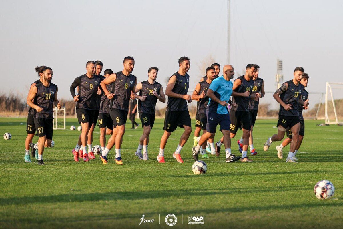 آغاز تمرینات مردان طلایی پوش دیار زاینده رود