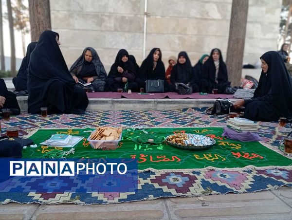 برگزاری ختم صلوات در پارک بانوان قائم شهرستان کاشمر