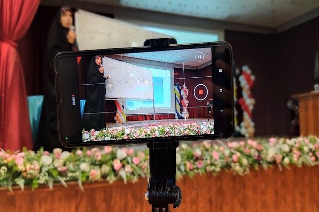 کلاس آموزشی خبرنگاری در کانون مهر تابان نیشابور