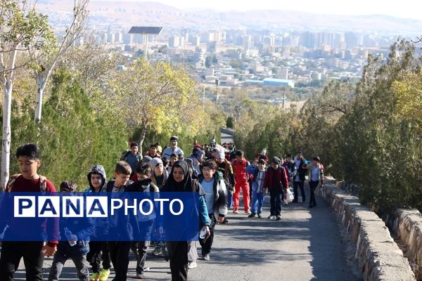 همایش کوه‌روی دانش‌آموزان پسر نواحی پنجگانه تبریز