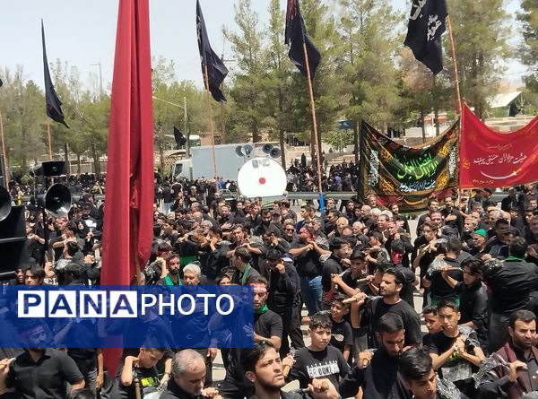 عزاداری مردم بیرجند در روز عاشورا 