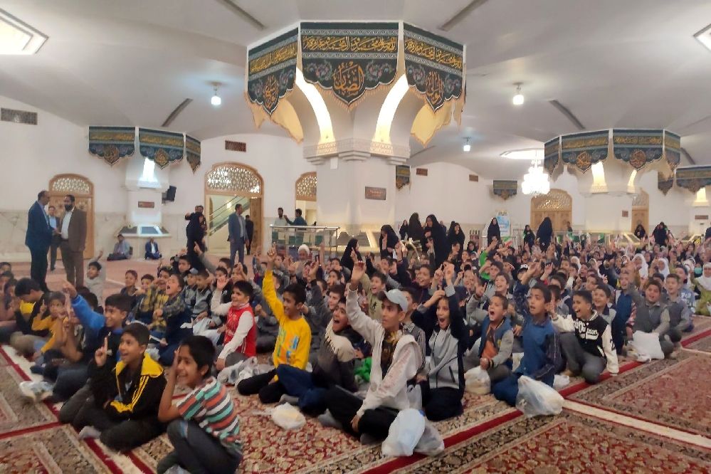 مهمانسرای حرم امام رضا (ع) میزبان ۱۰۰۰ دانش‌آموز از مدارس ناحیه یک مشهد 