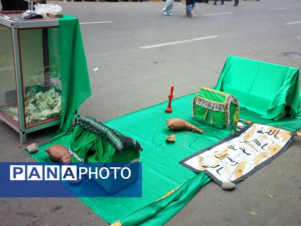 اجتماع عاشوراییان در میدان طالقانی قائمشهر