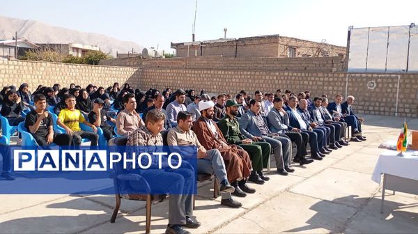 افتتاح زمین چمن مصنوعی طرح سلیمانی در مدرسه شهدای حیدرخانی ۲ کوهنانی