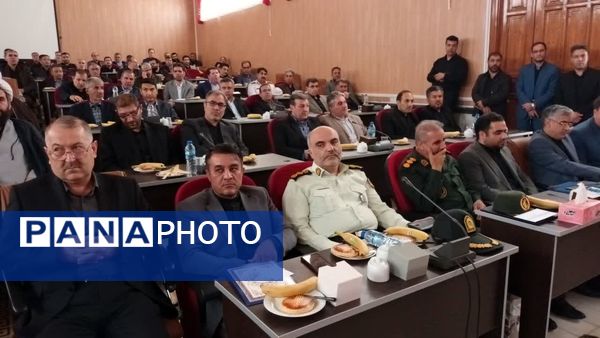 مراسم تکریم و معارفه رؤسای سابق و جدید دادگستری شهرستان اهر