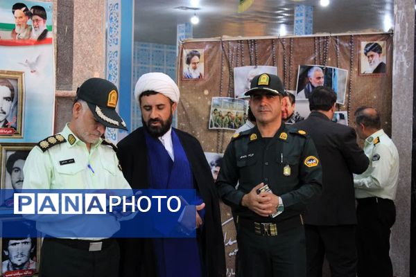 آیین غبارروبی و عطرافشانی گلزار شهدا در گچساران 