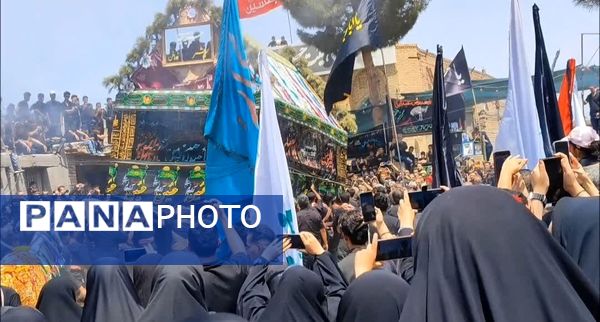 اجرای آیین کهن نخل‌گردانی و بیل‌زنی در روستای فدافن