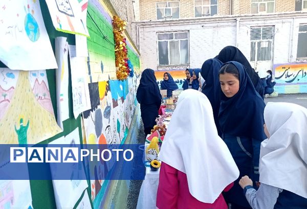جشنواره ماها در دبستان ربابه هاشمیان یزدی شیروان