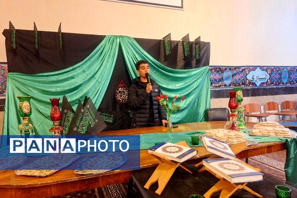 مراسم عزاداری نوگلان فاطمی در دارالقرآن حجت الاسلام قرائتی
