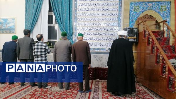 محفل انس با قرآن کریم در مسجد جامع شهر بار نیشابور 