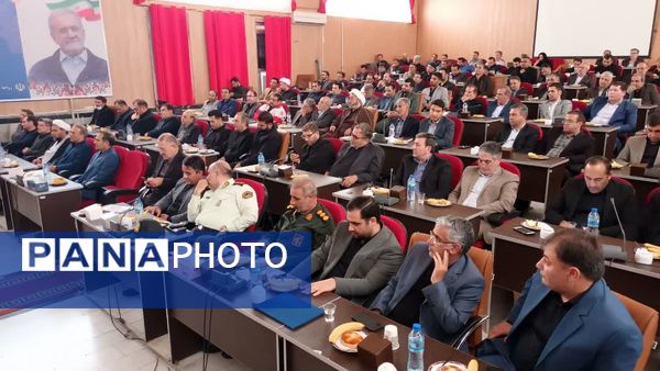 مراسم تکریم و معارفه رؤسای سابق و جدید دادگستری شهرستان اهر