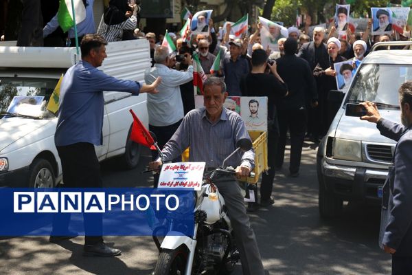 راهپیمایی جمعه خشم در تبریز