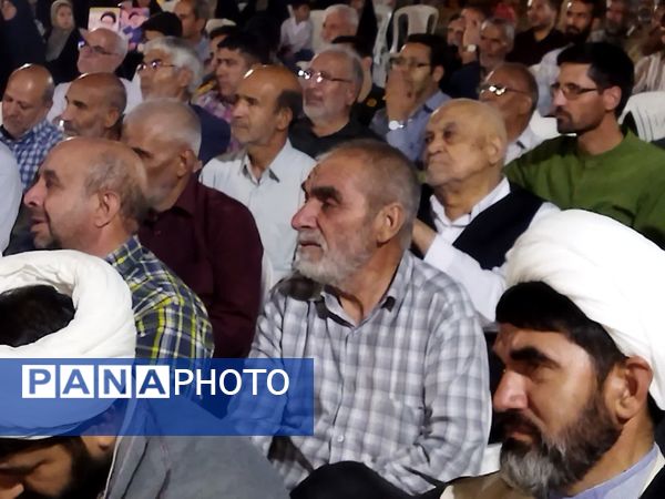 آیین بزرگداشت شهدای دفاع مقدس در مسیر«اتحاد مقدس»