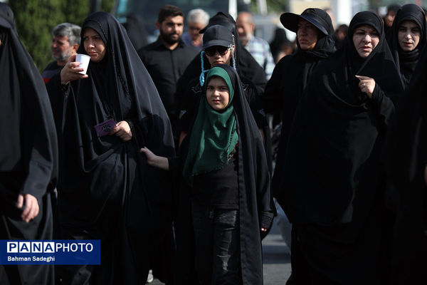 حضور کودکان و نوجوانان در جاماندگان اربعین حسینی - تهران