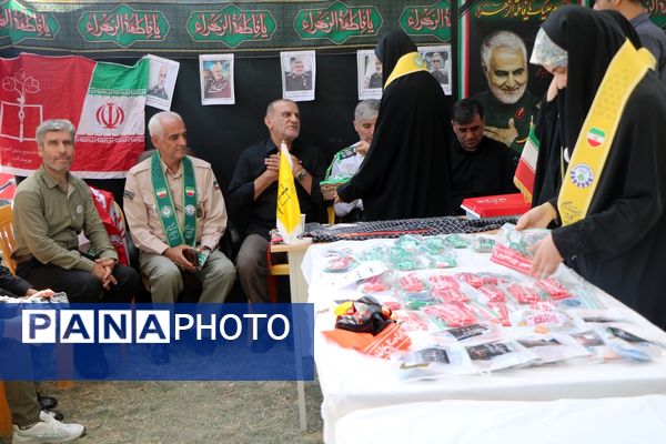 بازدید مشاور وزیر از موکب‌های سازمان دانش‌آموزی آذربایجان غربی