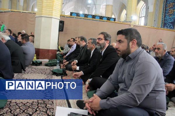 نخستین سالگرد رئیس‌جمهور شهید در مصلای کرج