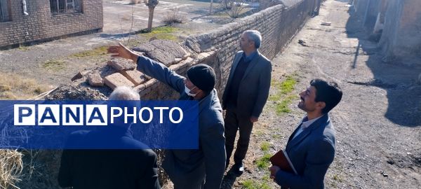 بازدید مدیر آموزش و پرورش گناباد از مدارس روستایی