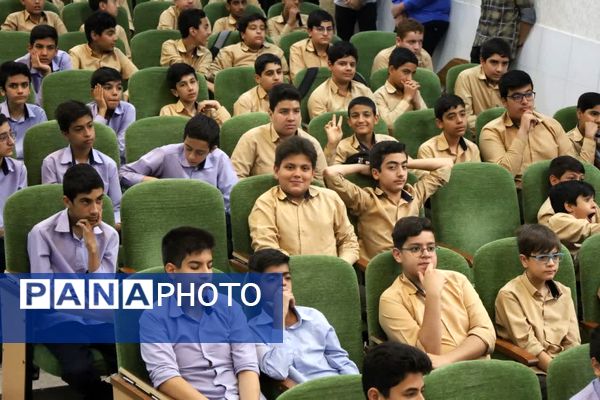 اختتامیه المپیاد درون مدرسه‌ای آموزشگاه پسرانه شاهد افشار 